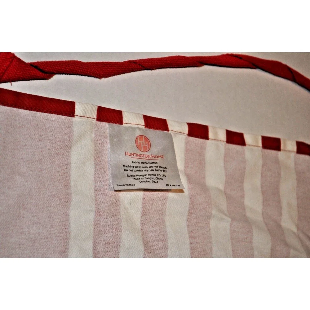 Child Red and White Stripe Apron, Huntington Home